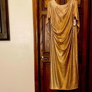 Evening dress - gold